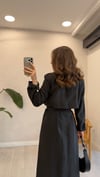 SİYAH 5250 MODAL TRENÇKOT 