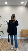 SİYAH 5325 BASKILI SWEAT