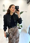 SİYAH 5329 SATEN BOMBER CEKET 