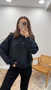 SİYAH 5389 SWEATSHİRT 