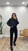 SİYAH 5389 SWEATSHİRT 
