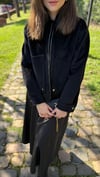 SİYAH 5433 PELUŞ CEKET 