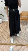 SİYAH 5638 ŞİFON KRAŞLI ETEK