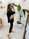 SİYAH 5930 APOLETLİ PANTOLON TAKIM