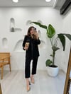 SİYAH 5930 APOLETLİ PANTOLON TAKIM