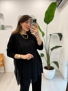 SİYAH 5968 ÖRME KREP TAKIM 