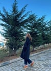 SİYAH 60197 ŞAL YAKA HIRKA 