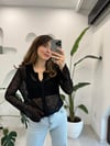 SİYAH 60229 DÜĞMELİ HIRKA 