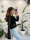 SİYAH 60229 DÜĞMELİ HIRKA 