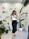 SİYAH 6025 SATEN ETEK 
