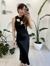 SİYAH 6025 SATEN ETEK 