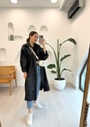 SİYAH 6030 TRENÇ 