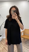 SİYAH 6124 BAMBU TİŞÖRT 