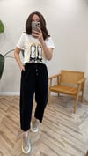 SİYAH 6207 KONİK PANTOLON 
