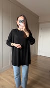 SİYAH 6463 BASKILI TİŞÖRT