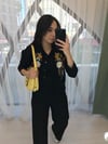 SİYAH 6532 GÖMLEK PANTOLON TAKIM 