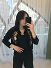 SİYAH 6532 GÖMLEK PANTOLON TAKIM 