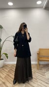 SİYAH 6846 BLAZER CEKET