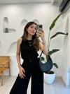SİYAH 7143 BLUZ PANTOLON TAKIM 