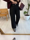 SİYAH 71758 SİMLİ PANTOLON