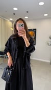 SİYAH 7495 KESİK DETAY ETEK TAKIM