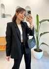 SİYAH 7555 BLAZER CEKET