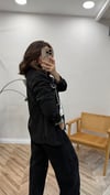 SİYAH 7568 KADİFE CEKET