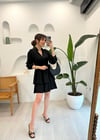 SİYAH 8026 KAT KAT ELBİSE