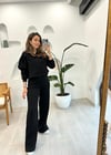 SİYAH 8511 ÜÇ İPLİK CEKET PANTOLON TAKIM 