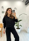 SİYAH 8511 ÜÇ İPLİK CEKET PANTOLON TAKIM 