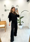SİYAH 8511 ÜÇ İPLİK CEKET PANTOLON TAKIM 