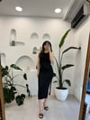 SİYAH 90203 TRİKO ELBİSE 