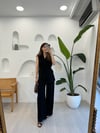 SİYAH 9413 YELEK PANTOLON TAKIM 
