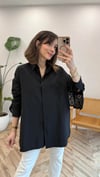 SİYAH ARKASI 24836 FİSTO GÖMLEK