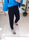 SİYAH BAMBU PANTOLON