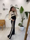SİYAH-BEJ 35705 OYSHO TAKIM