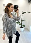 SİYAH-BEYAZ 33429 GÖMLEK 