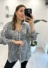 SİYAH-BEYAZ 33429 GÖMLEK 