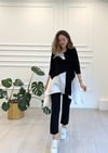 SİYAH-BEYAZ TUNİK