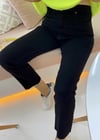 SİYAH BOYFİT PANTOLON