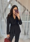 SİYAH CEKET-PANTOLON TAKIM