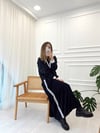 SİYAH ÇELİK ÖRME ELBİSE