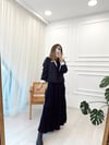 SİYAH ÇELİK ÖRME ELBİSE