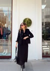 SİYAH CHANEL KALEM ETEKLİ TAKIM