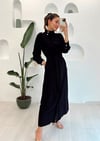 SİYAH CLASSY ELBİSE