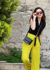 SİYAH CROP YELEK 