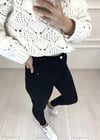SİYAH DAR PAÇA PANTOLON