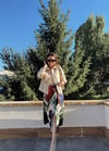 SİYAH DESENLİ ETEK 
