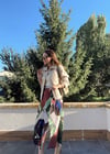 SİYAH DESENLİ ETEK 