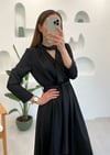 SİYAH  ELEGANT ELBİSE